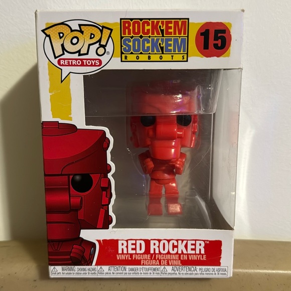 Funko Other - Funko Pop Red Rocker Rock’Em Sock’Em Robots